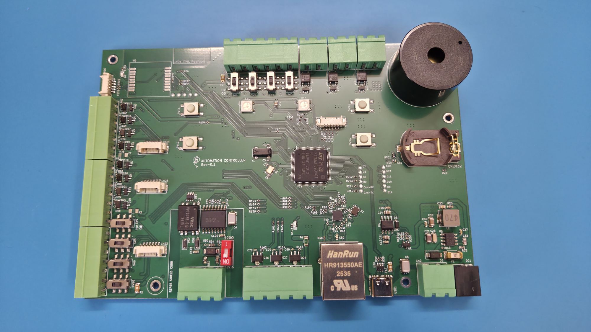 Industrial Automation Controller BPC, assembled board